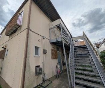 競艇場前駅徒歩3分 軽量鉄骨 府中市小柳町5丁目のアパート 外観