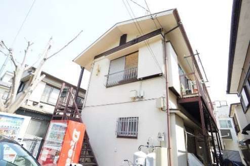 中神駅徒歩11分 木造 昭島市宮沢町のアパート 外観