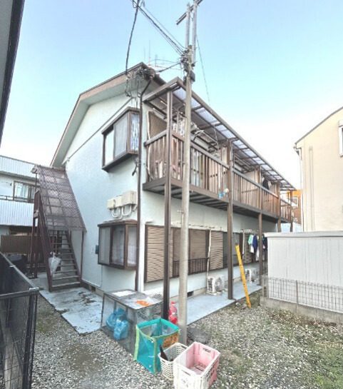 京王相模原線京王堀之内駅 木造 八王子市堀之内2丁目のアパート 外観