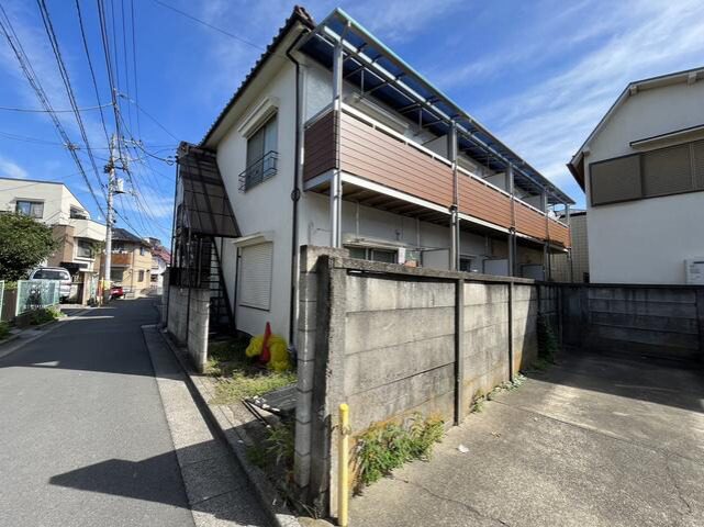 京王線笹塚駅 木造 中野区南台4丁目のアパート 外観