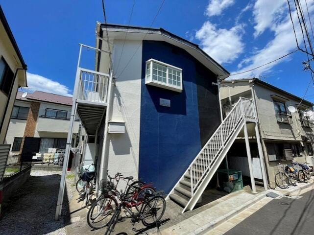 鷺ノ宮駅徒歩5分 木造 中野区若宮3丁目のアパート 外観