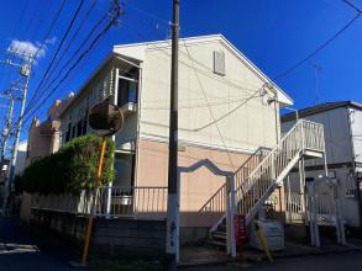 松原駅徒歩3分 軽量鉄骨 世田谷区松原4丁目のアパート 外観