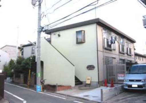 松陰神社前駅徒歩5分 軽量鉄骨 世田谷区上馬5丁目のアパート 外観