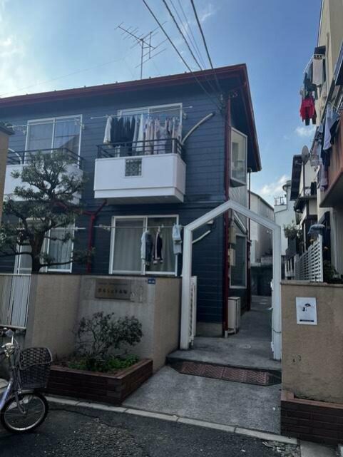 地下鉄赤塚駅徒歩11分 木造 板橋区赤塚6丁目のアパート 外観