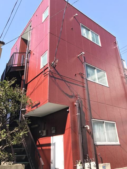 大山駅徒歩9分 鉄骨造 板橋区栄町のマンション 外観