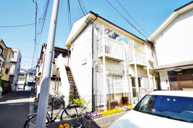 中板橋駅徒歩7分 木造 板橋区双葉町21丁目のアパート 外観