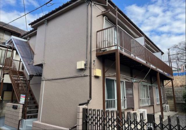 地下鉄成増駅徒歩9分 木造 練馬区旭町2丁目のアパート 外観