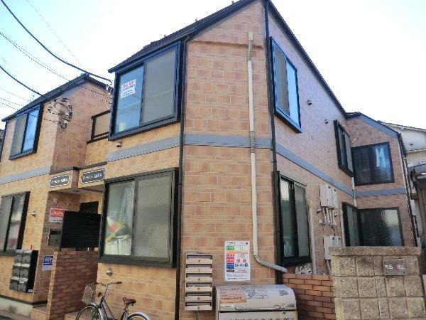 沼袋駅徒歩3分 木造 中野区沼袋3丁目のアパート 外観
