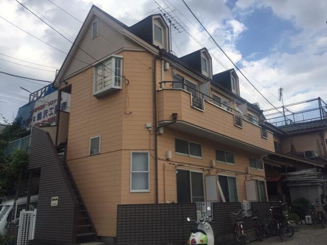 戸田駅徒歩10分 木造 戸田市上戸田1丁目のアパート 外観