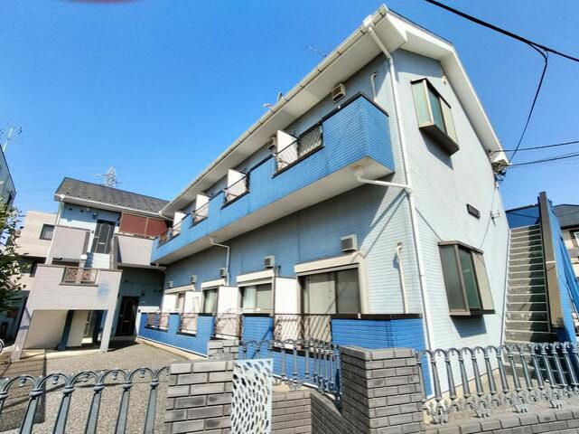 戸田駅徒歩15分 木造 戸田市大字新曽のアパート 外観
