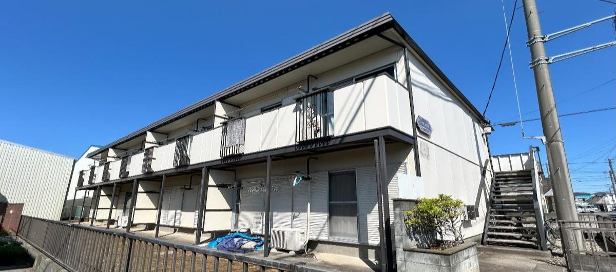修行目駅徒歩5分 軽量鉄骨 戸田市美女木7丁目のコーポ 外観