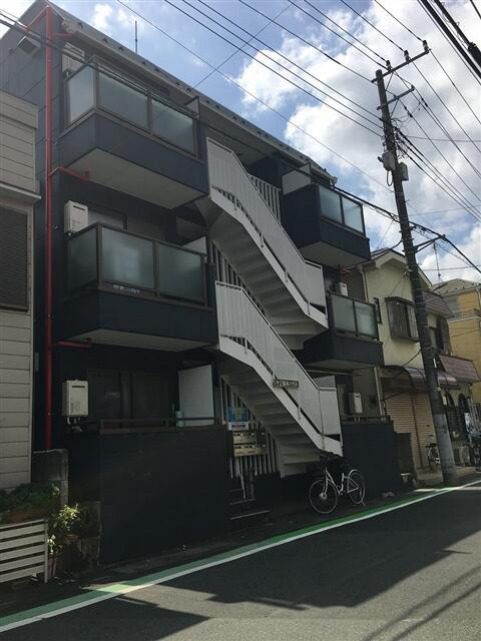 東武東上線柳瀬川駅 鉄骨造 富士見市水谷東3丁目のアパート 外観