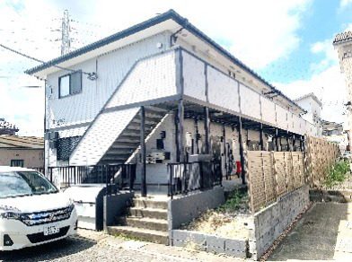 高坂駅徒歩7分 鉄骨造 東松山市元宿1丁目のアパート 外観