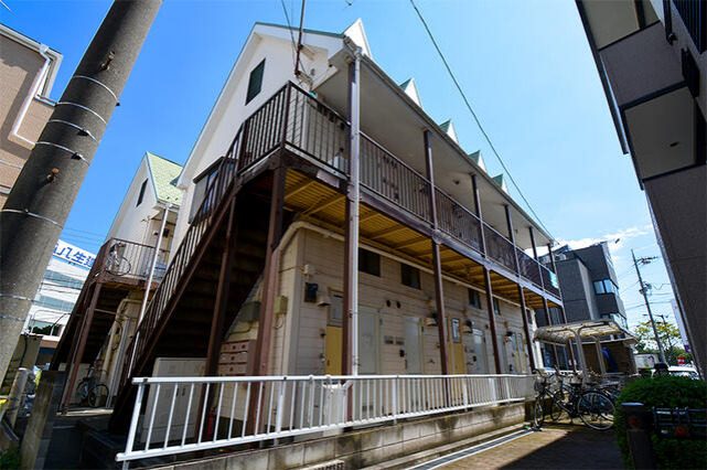 与野本町駅徒歩5分 木造 さいたま市中央区下落合7丁目のアパート 外観