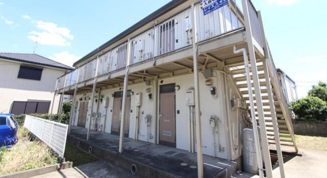 柏駅徒歩15分 軽量鉄骨 柏市東台本町10丁目のアパート 外観