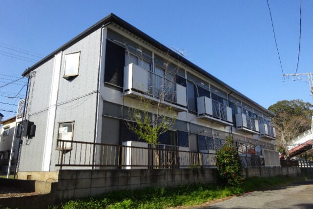 新柏駅徒歩8分 軽量鉄骨 柏市豊四季のアパート 外観