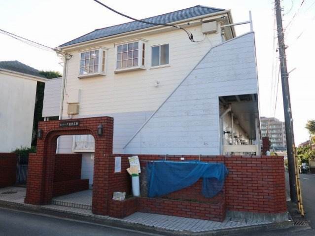習志野駅徒歩6分 木造 船橋市七林町のアパート 外観