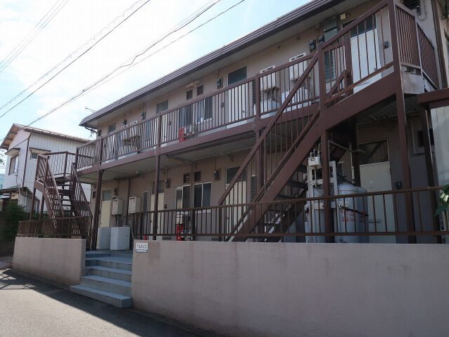 京成本線京成大久保駅 木造 船橋市三山2丁目のアパート 外観