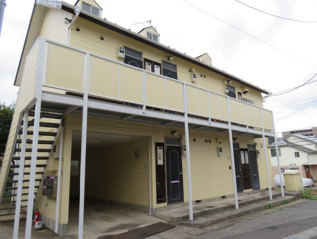 津田沼駅徒歩15分 木造 船橋市中野木2丁目のアパート 外観