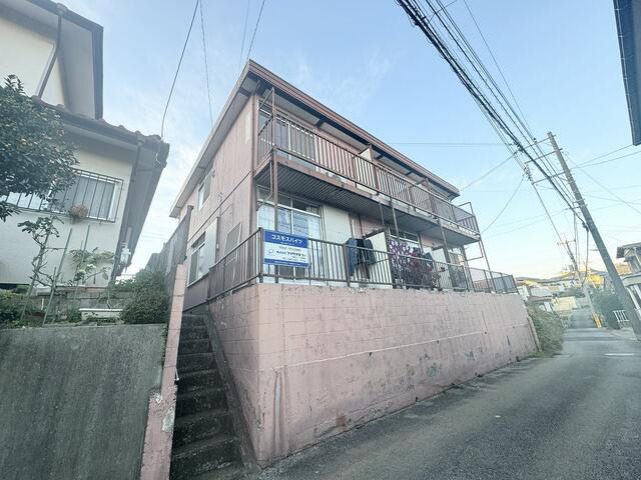 志津駅徒歩12分 軽量鉄骨 佐倉市井野のアパート 外観