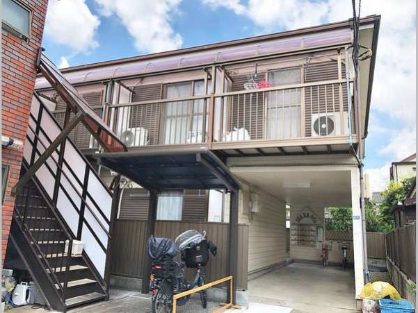 ひばりヶ丘駅徒歩8分 木造 東久留米市浅間町3丁目のアパート 外観