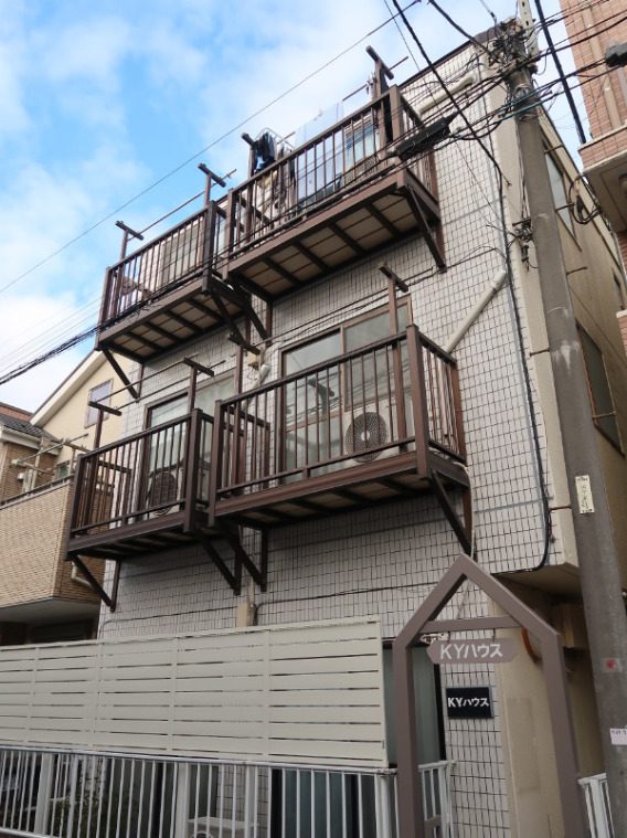 久米川駅徒歩5分 鉄骨造 東村山市栄町2丁目のマンション 外観