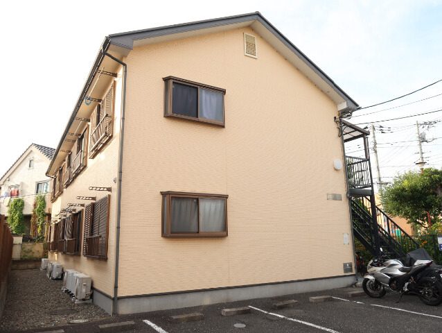京王線高幡不動駅 木造 日野市万願寺2丁目のアパート 外観