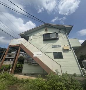 萩山駅徒歩8分 木造 小平市小川東町のアパート 外観
