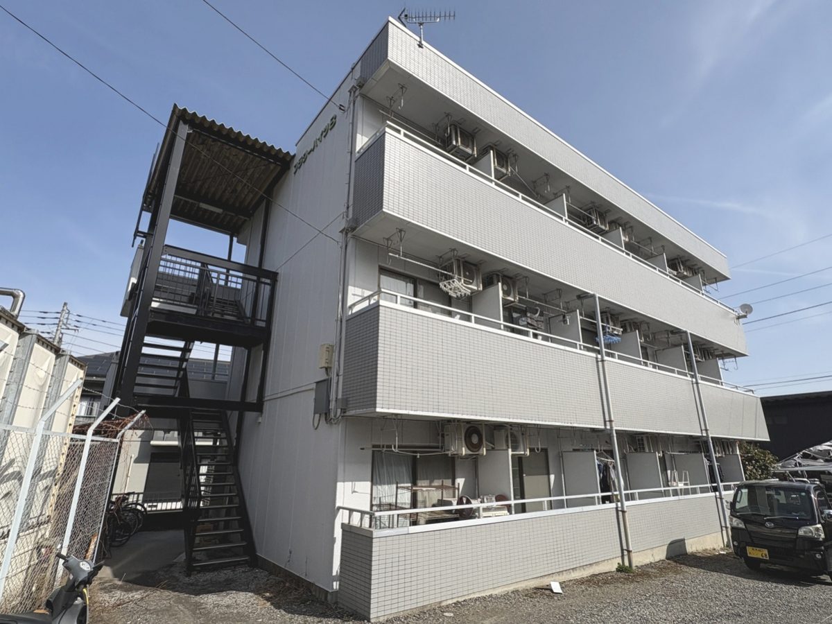 元加治駅徒歩10分 鉄骨造 入間市大字仏子のマンション 外観