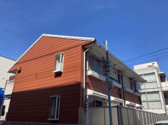 府中駅徒歩5分 軽量鉄骨 府中市緑町1丁目のアパート 外観