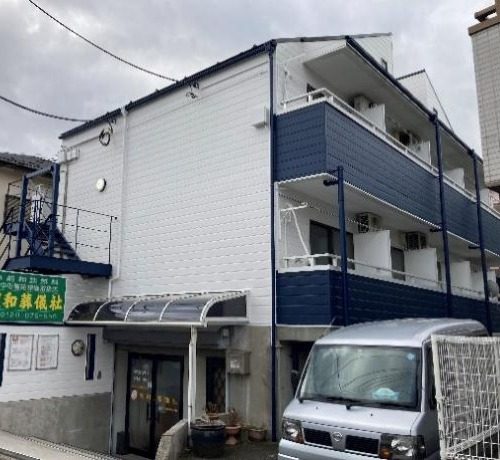 中河原駅徒歩8分 木造 府中市住吉町3丁目のアパート 外観