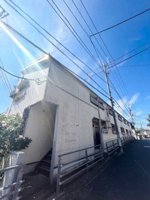 東府中駅徒歩7分 木造 府中市清水が丘3丁目のアパート 外観