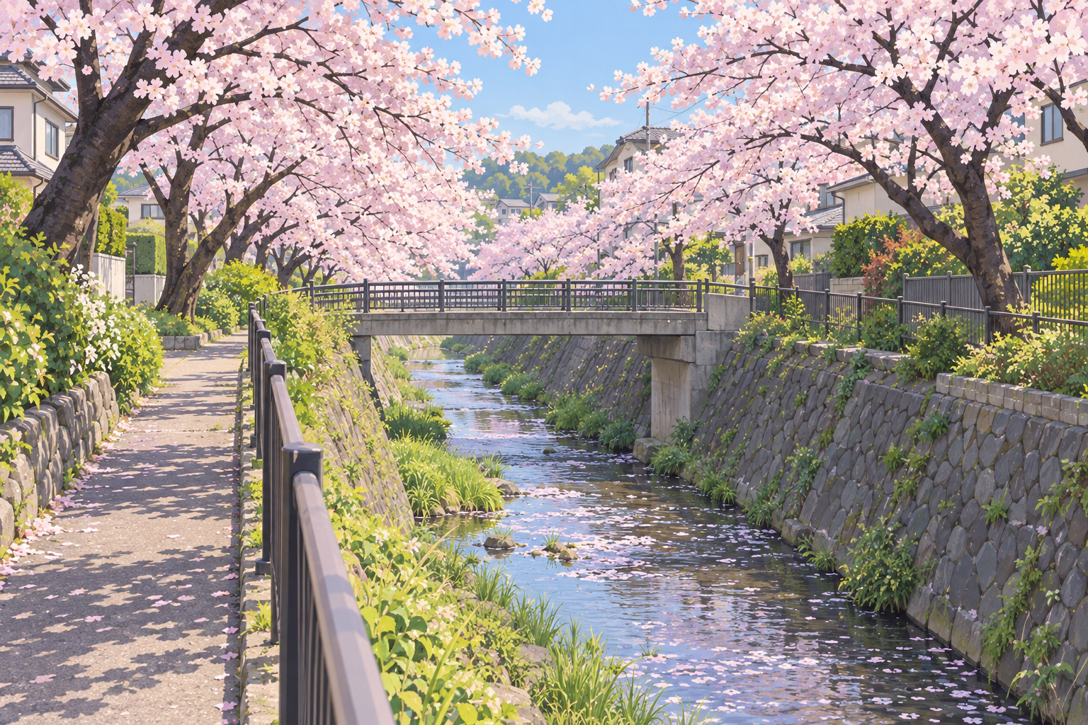 稲城市の街並みイメージ