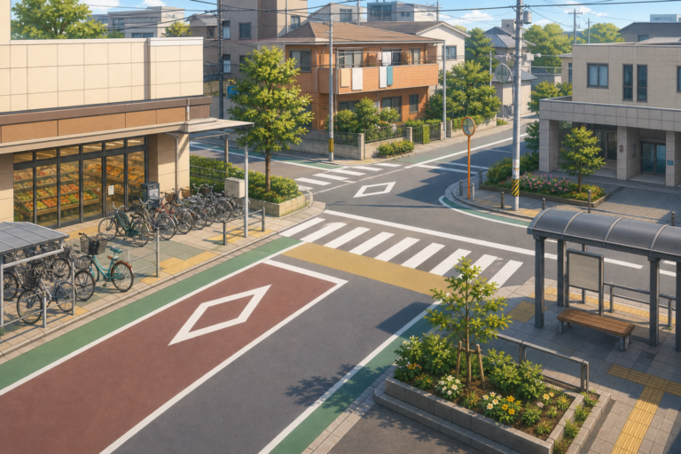 杉戸町の街並みイメージ