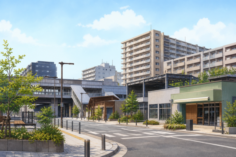 昭島市の街並みイメージ
