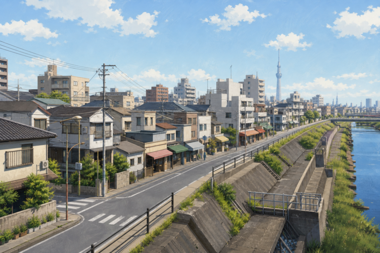 葛飾区の街並みイメージ