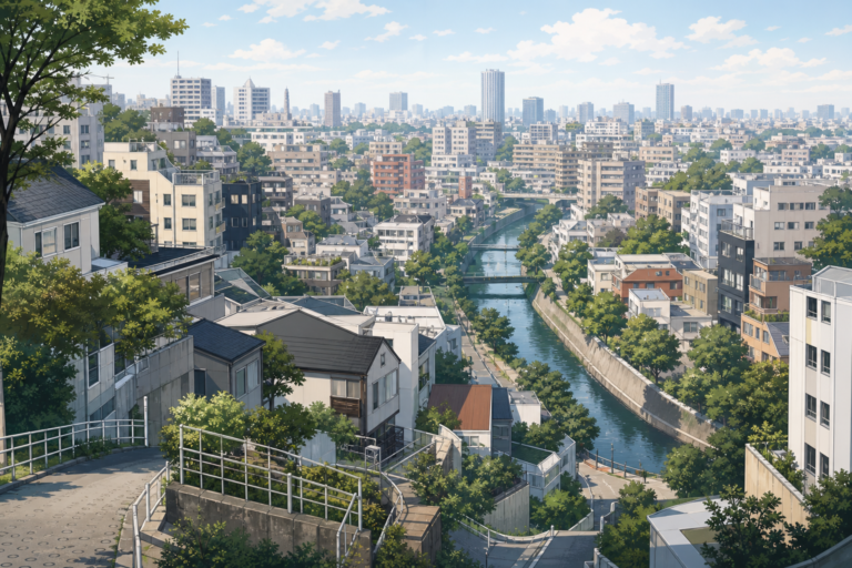 目黒区の街並みイメージ