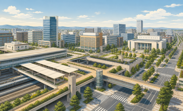 立川市の街並みイメージ