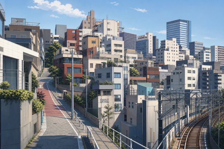 渋谷区の街並みイメージ