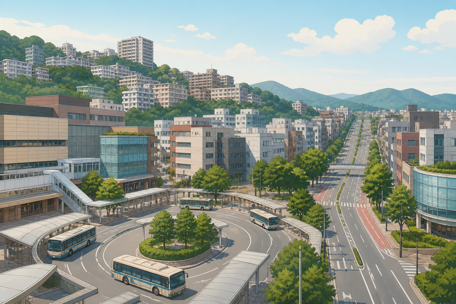 八王子市の街並みイメージ