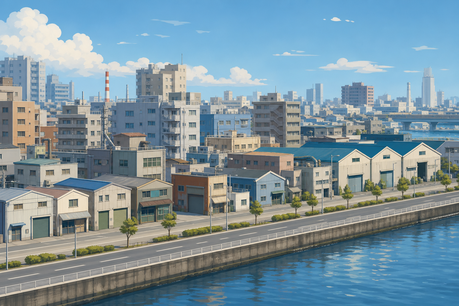 大田区の街並みイメージ