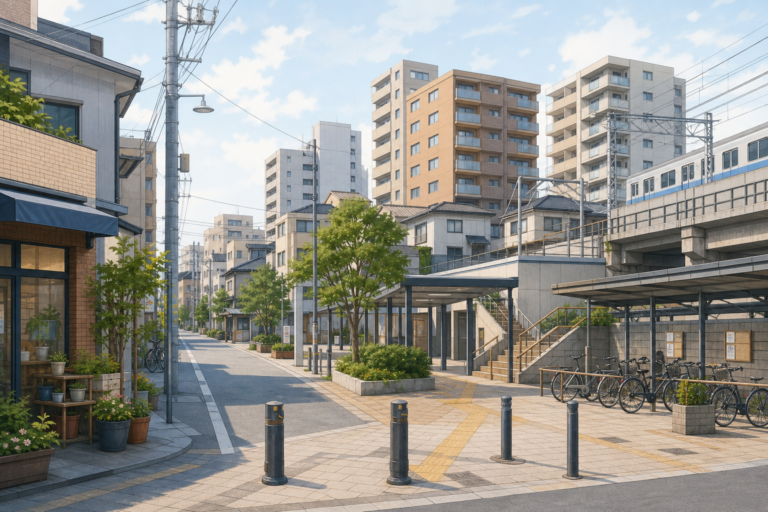 春日部市の街並みイメージ