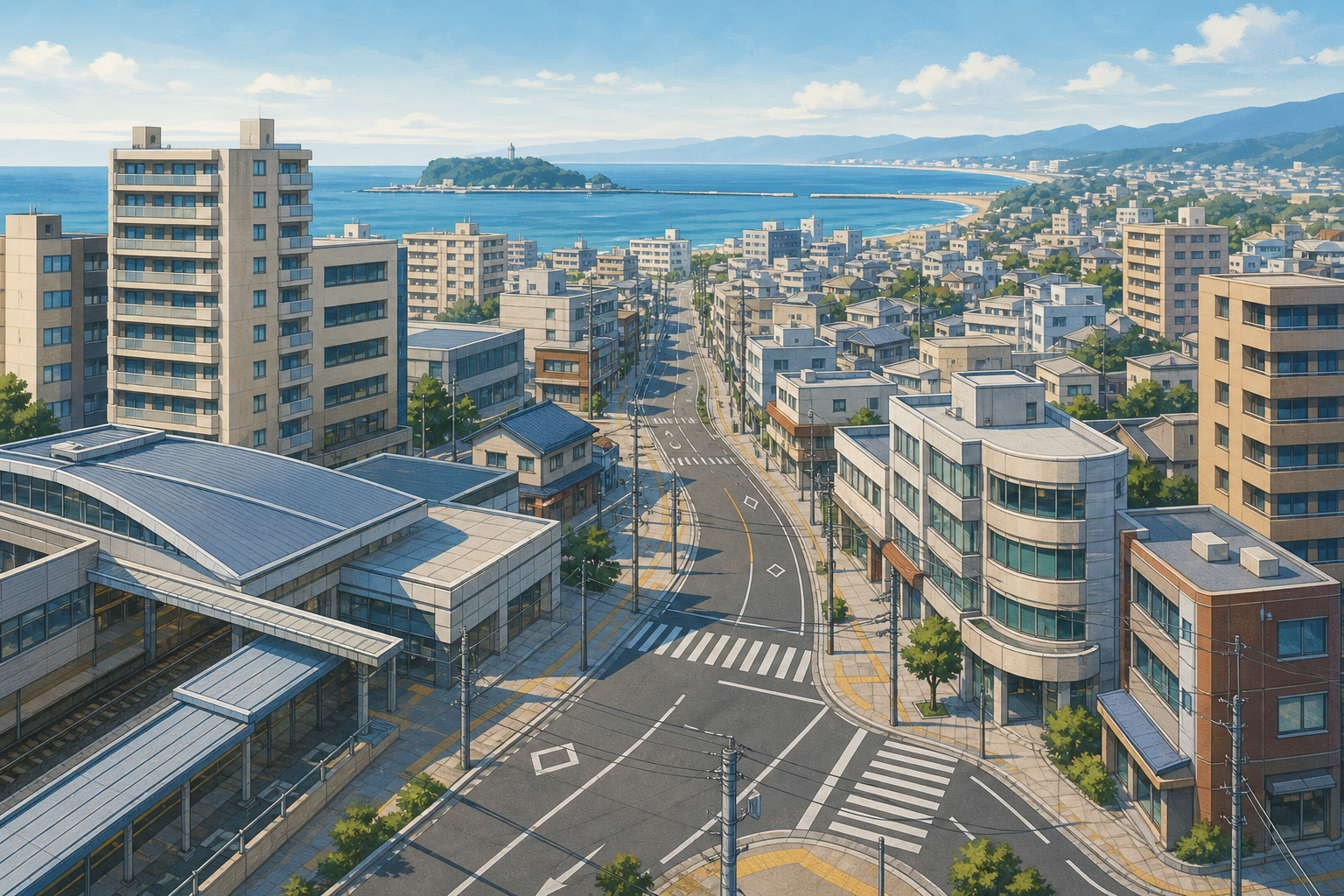 藤沢市の街並みイメージ