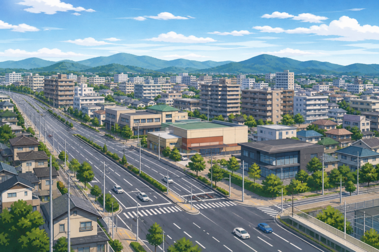 相模原市の街並みイメージ