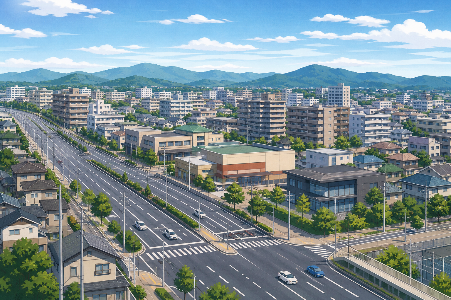相模原市の街並みイメージ