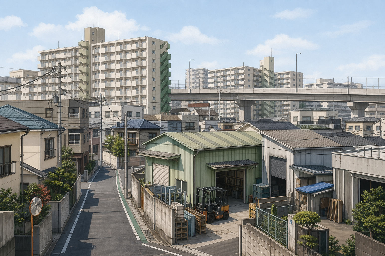 板橋区の街並みイメージ