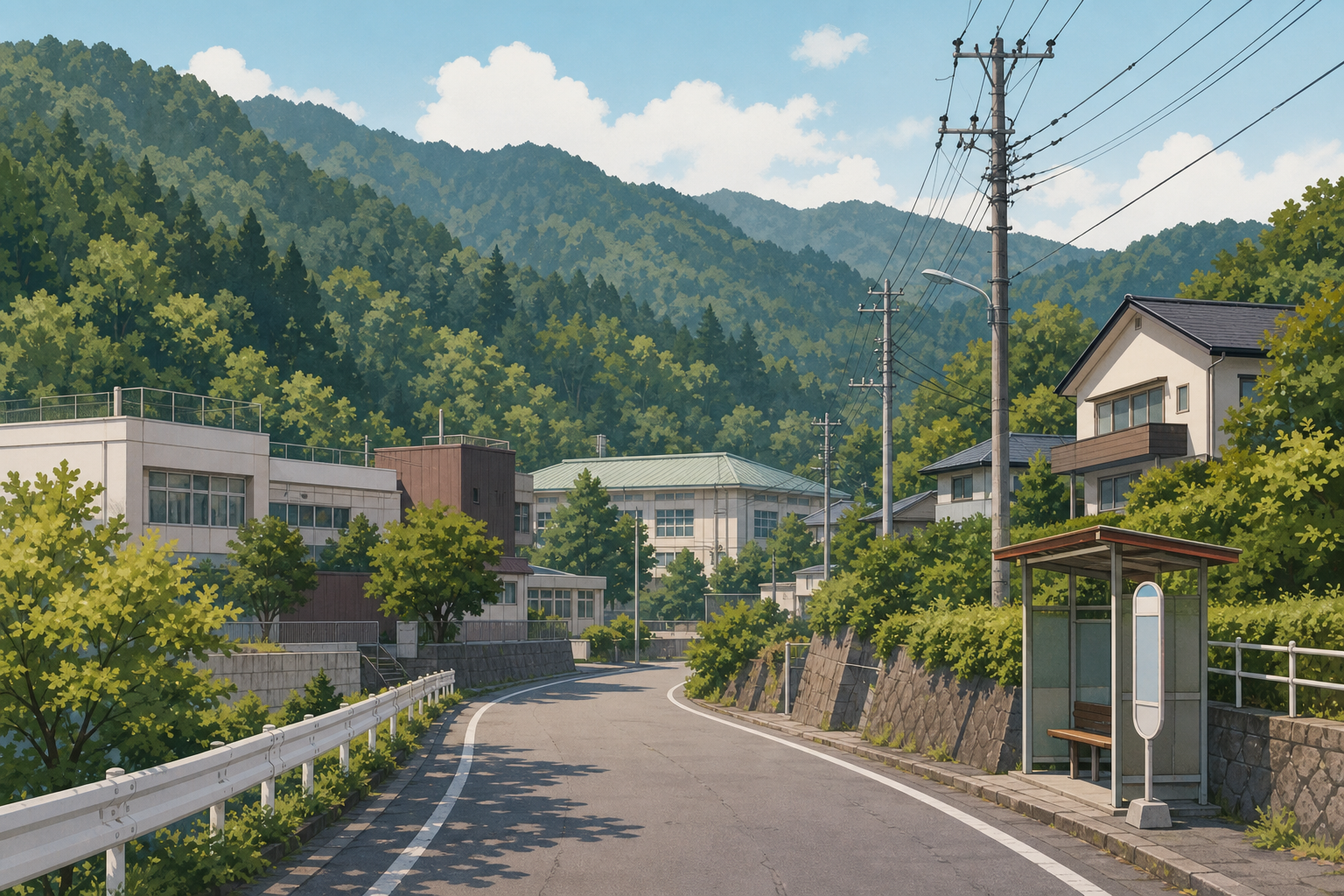 あきる野市の街並みイメージ
