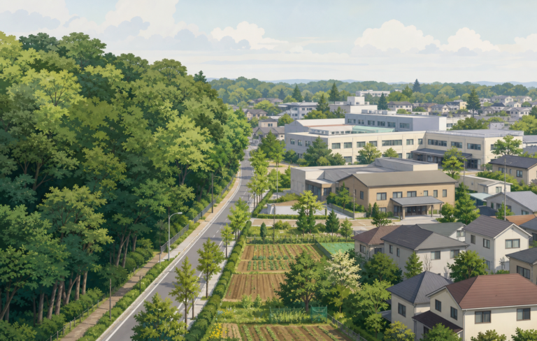 清瀬市の街並みイメージ