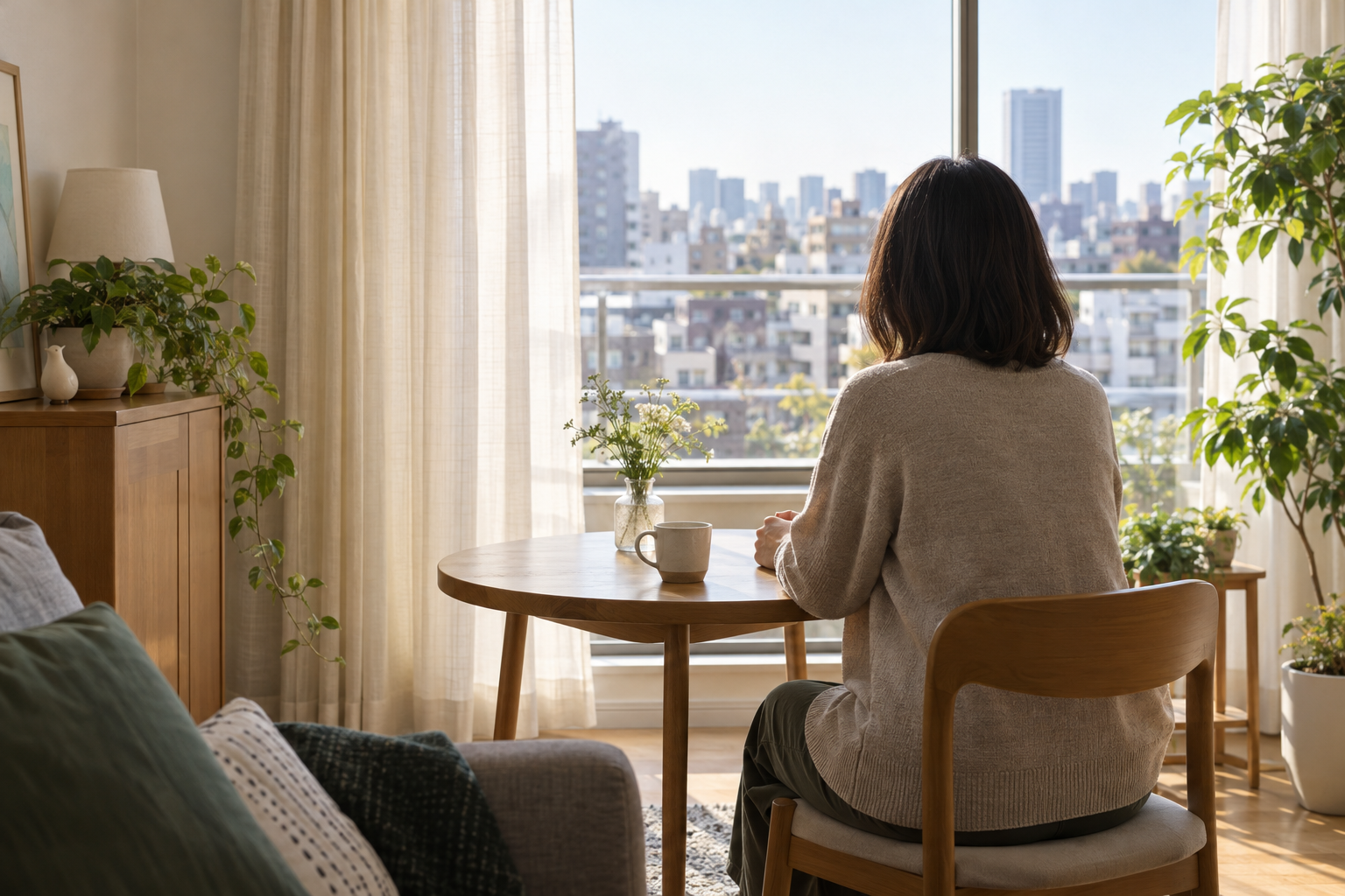 家族との関係を落ち着いて振り返る時間